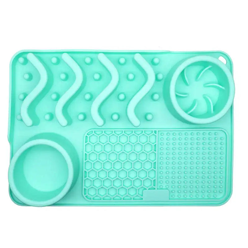 Silicone Pet Lick Mat with Suction Base