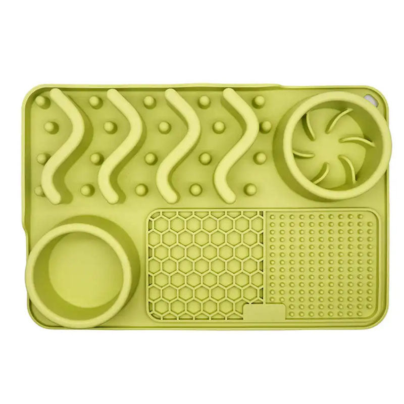 Silicone Pet Lick Mat with Suction Base