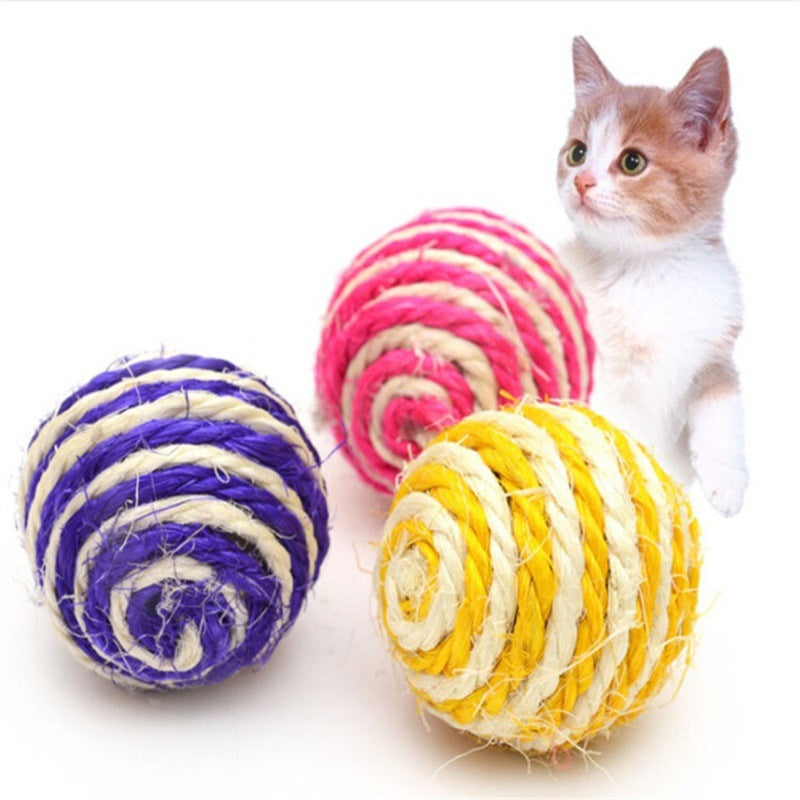 Sisal Ball Cat Chew Toy