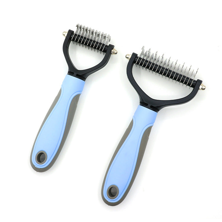 Double Sided Pet Deshedding Comb