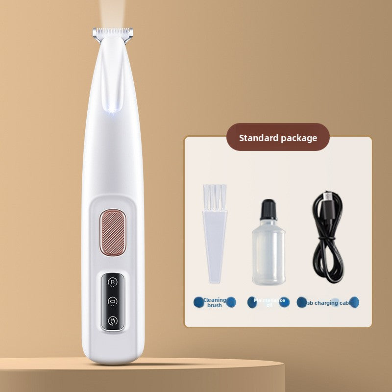 Pet Grooming Clipper with LED Light