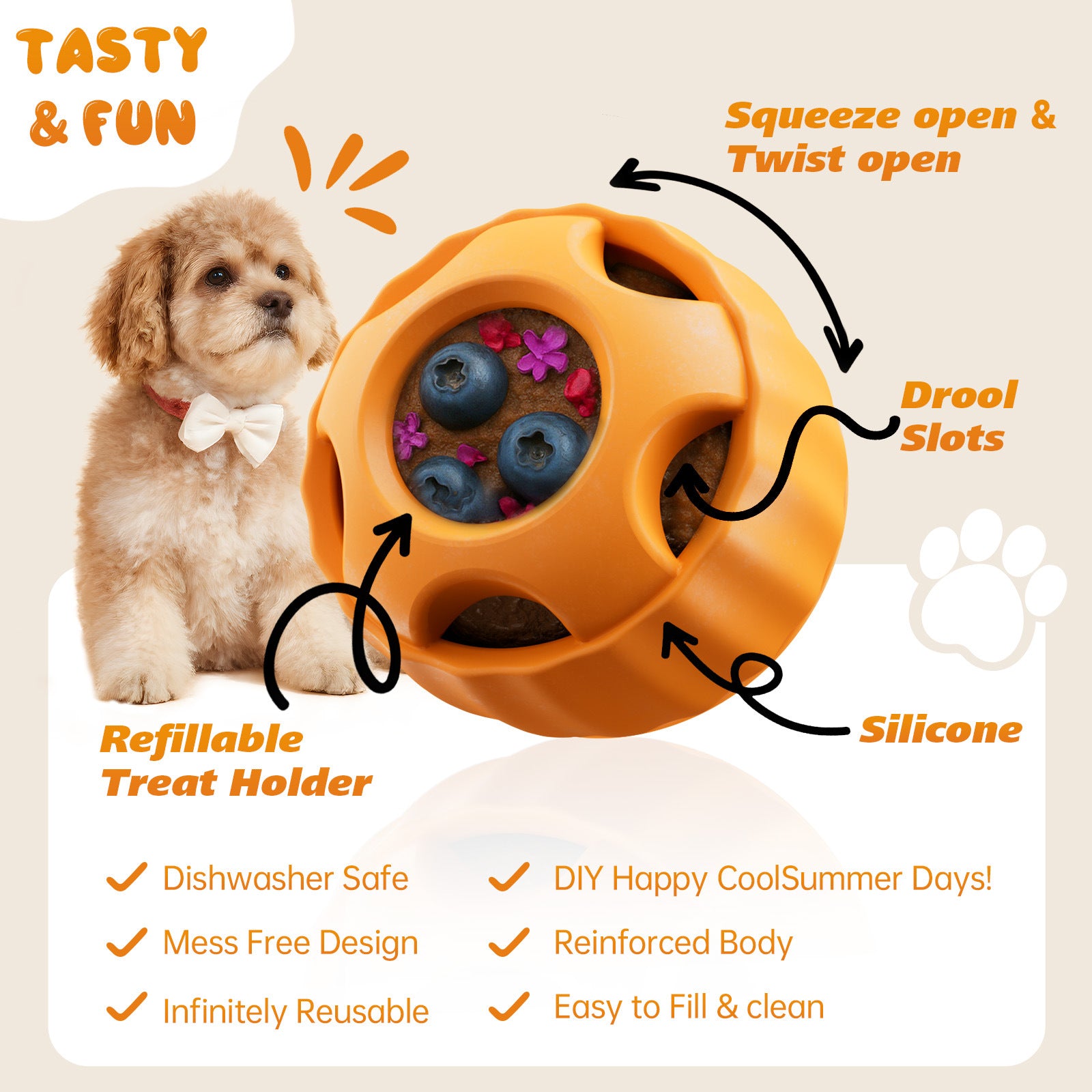 Silicone Dog Slow Feeder Licking Toy Tray