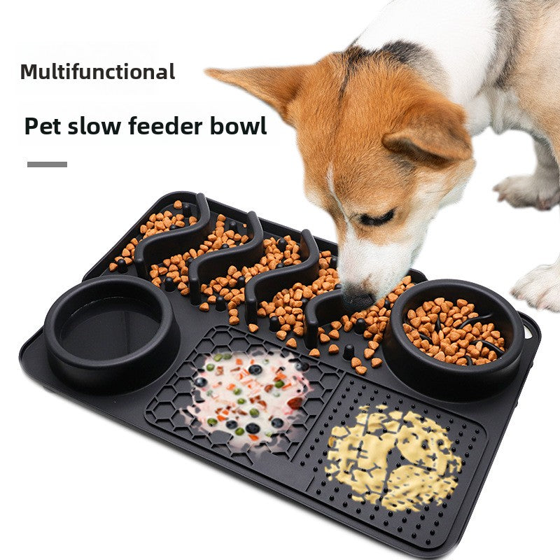 Silicone Pet Lick Mat with Suction Base