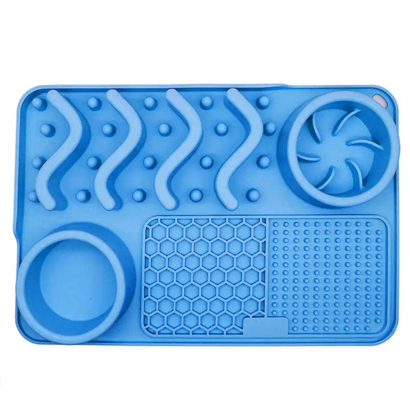 Silicone Pet Lick Mat with Suction Base