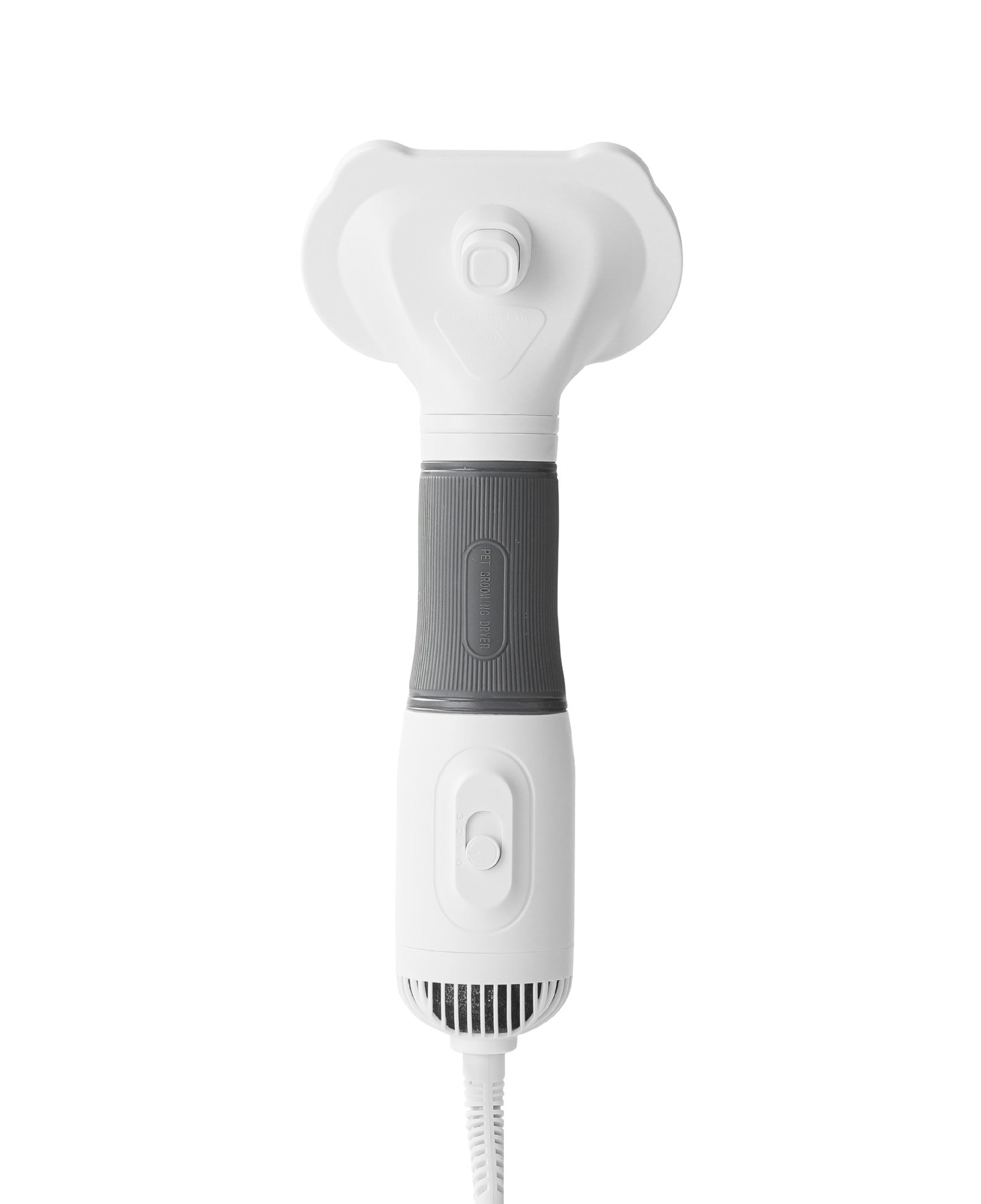 Pet Hair Drying and Grooming Tool: Combined Hair Dryer and Deshedding Brush for Dogs